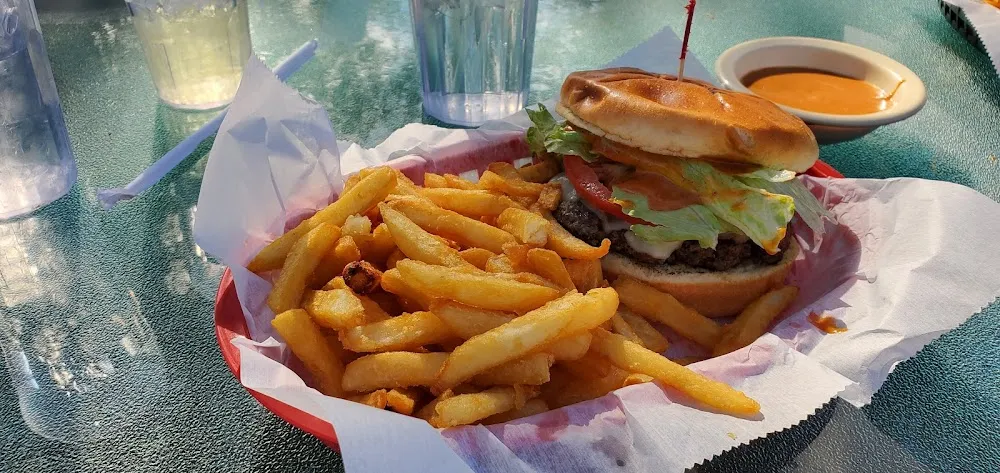 Bacon Pepper Jack Chipotle Burger
